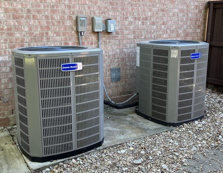 American Standard air-conditioning replacement installed by Brady Mechanical